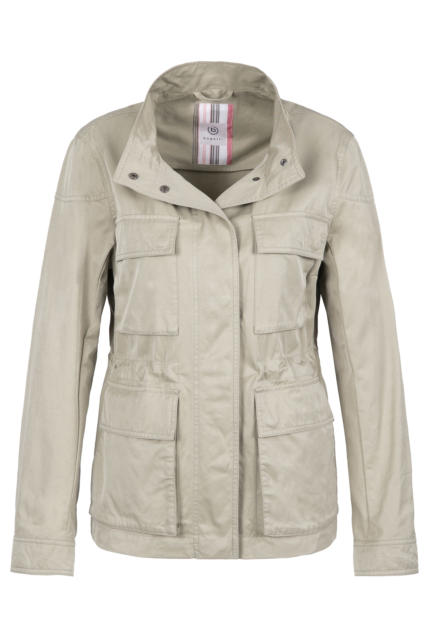 bugatti Fieldjacket ohne Kapuze aus einer gewaschenen, soften Baumwollqualität