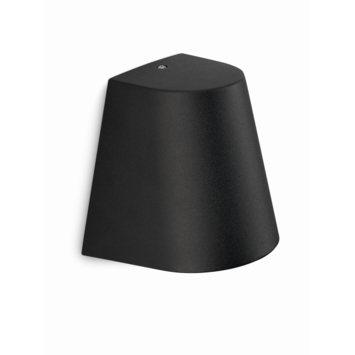 Philips wandlamp Virga zwart