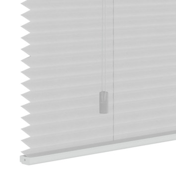 KARWEI enkel plisségordijn lichtdoorlatend wit (kleurnr. 6010) 140x180 cm (bxh)