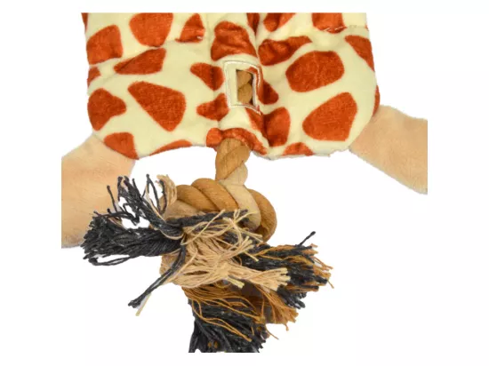 Jouet peluche Girafe sonore pour chien 