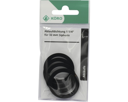 TPE-ring 30 x 39 x 2 mm 70 Sh.A voor 1 1/4