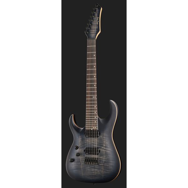 Harley Benton Amarok 7 LH BKNT Flame Bundle