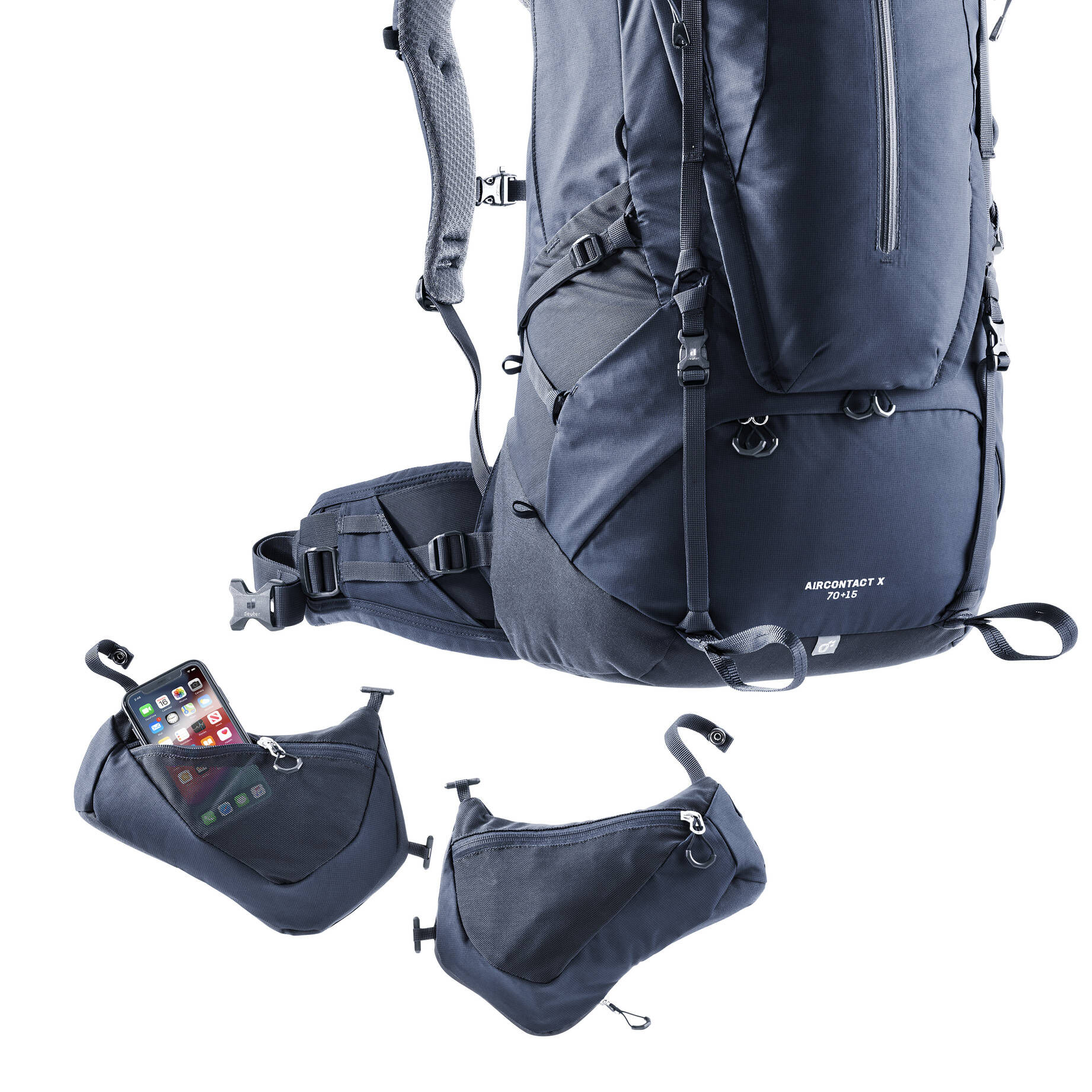 deuter| Herren Trekkingrucksack Aircontact X 70+15