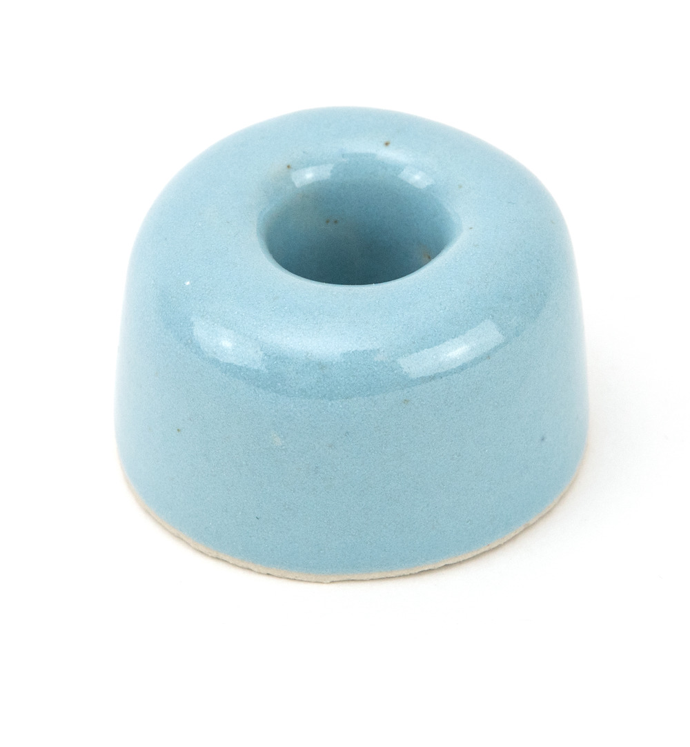 Hydrophil Tandenborstel houder blauw keramiek (1 stuk)