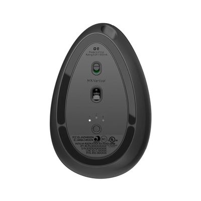 Logitech MX Vertical - souris sans fil ergonomique - gris