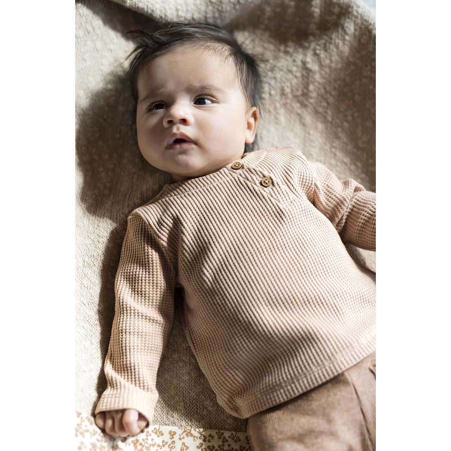 Noppies Langarmshirt Mignon Nougat