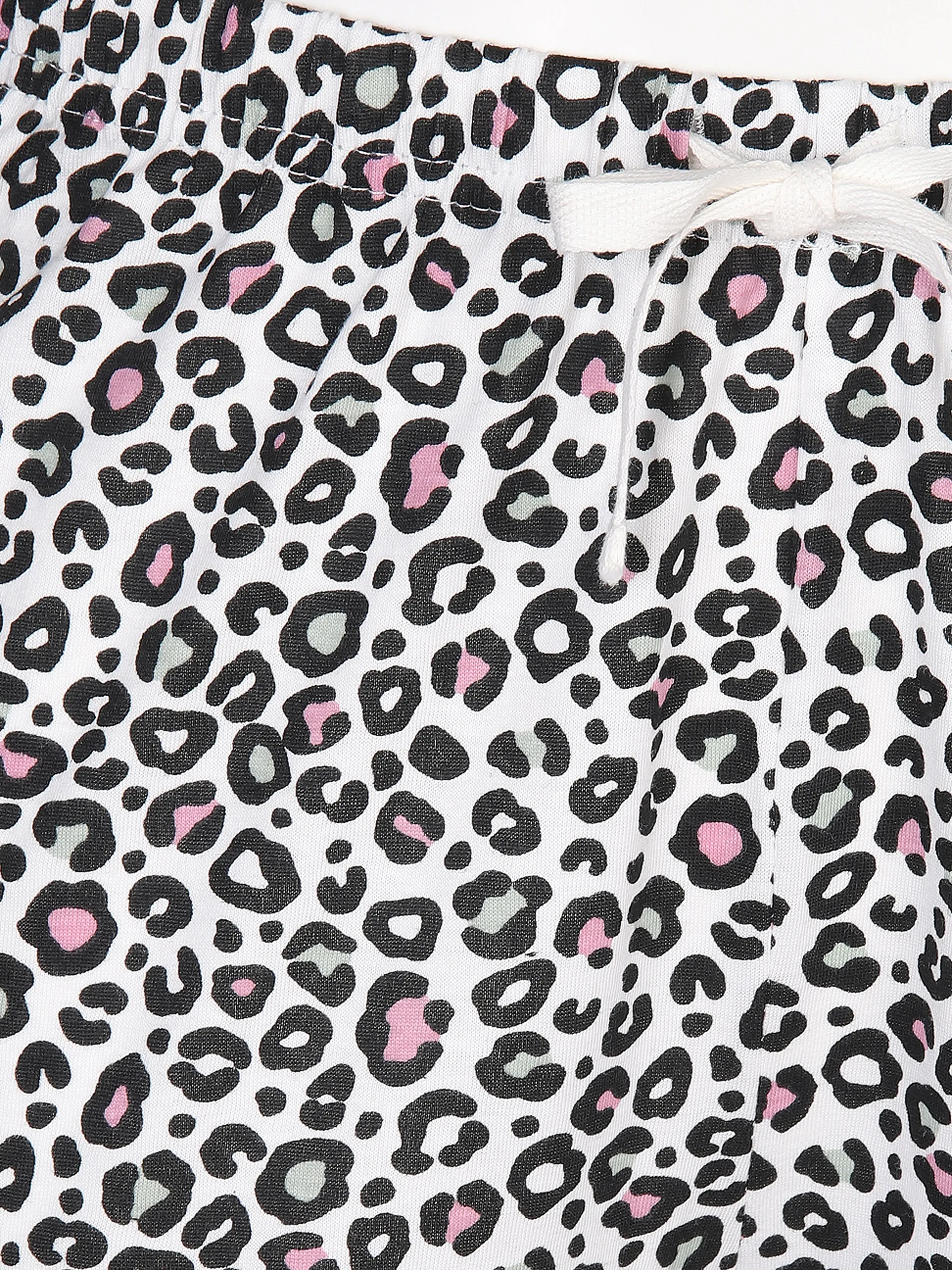 Damen Schlafhose mit Leoprint