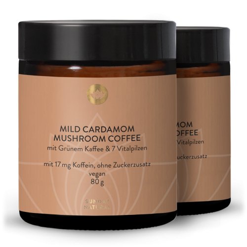 Sunday Natural Products  Mild Cardamom Mushroom Coffee