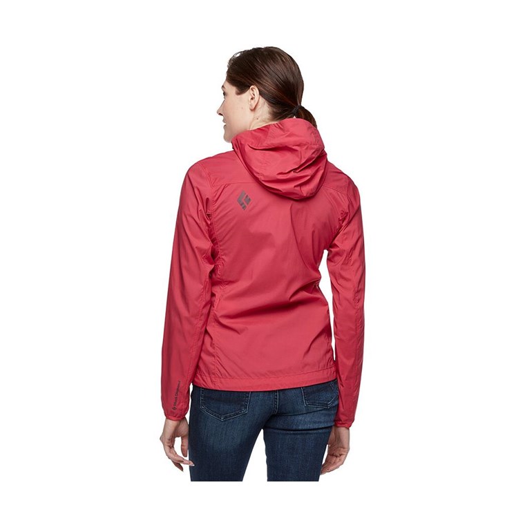 Black Diamond Alpine Start Hoodie Jacket Women Pomegranate