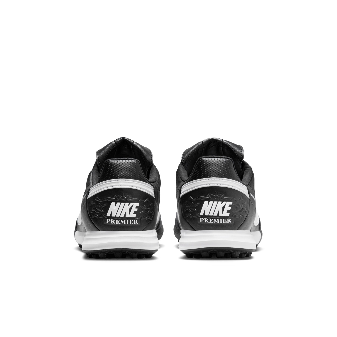 Nike Premier III Turf Voetbalschoenen (TF) Zwart Wit Zwart