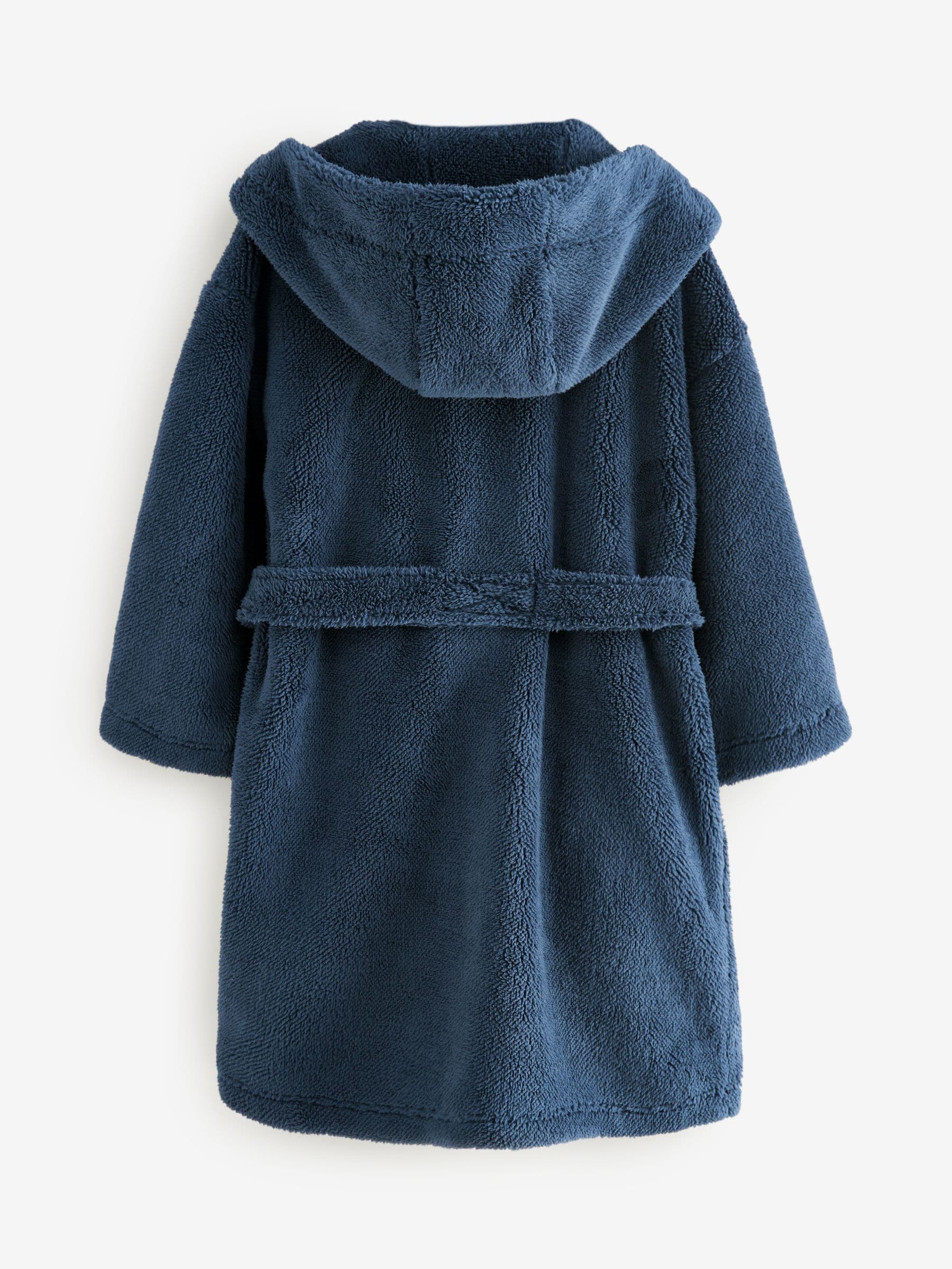 Donkerblauw - Fleece badjas (1,5-16jr)