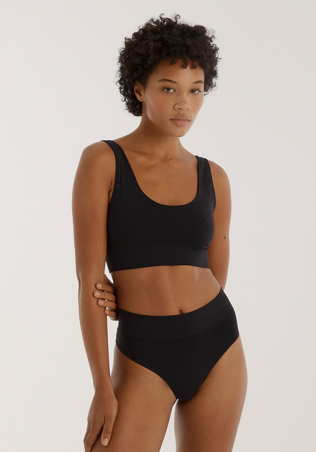 Organic Basics Bralette ReSmooth Black