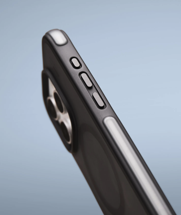 iPhone 16 MagSafe Hardcase Hülle Bumper Case Recycled (IDBPCMS-I2461-01) - Schwarz