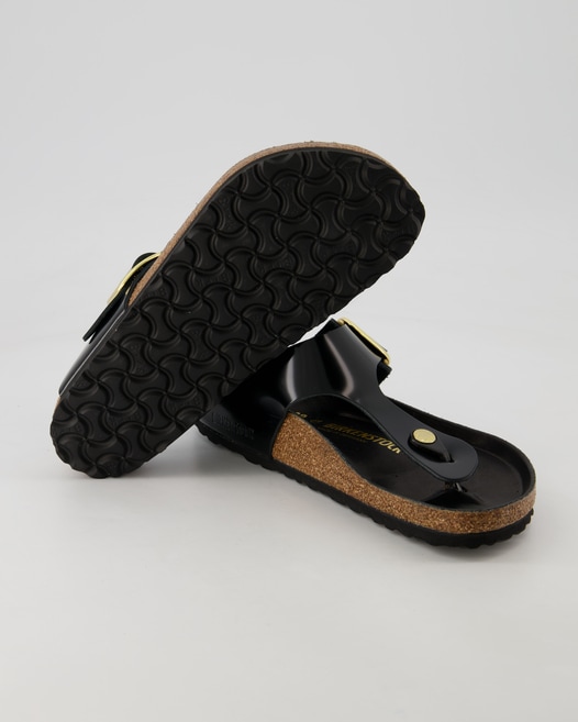 Birkenstock Gizeh Big Buckle Pantoletten in Schwarz