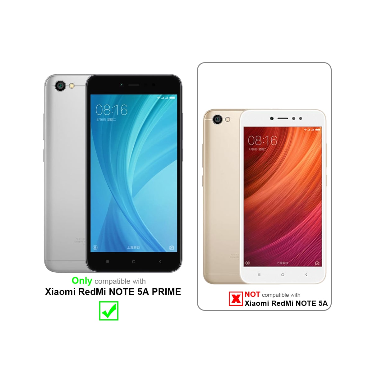 Xiaomi RedMi NOTE 5A PRIME 3x Skjermbeskytter