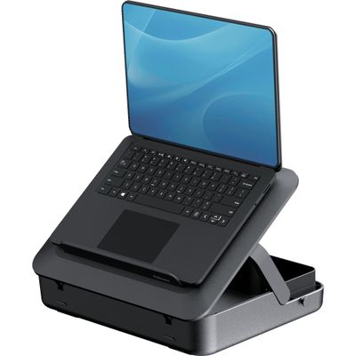 Fellowes Breyta - Malette de rangement + support pour ordinateur portable - Noir