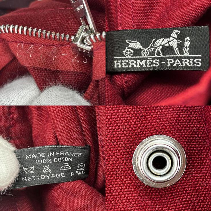 Hermès Vintage Hermès Tote Red