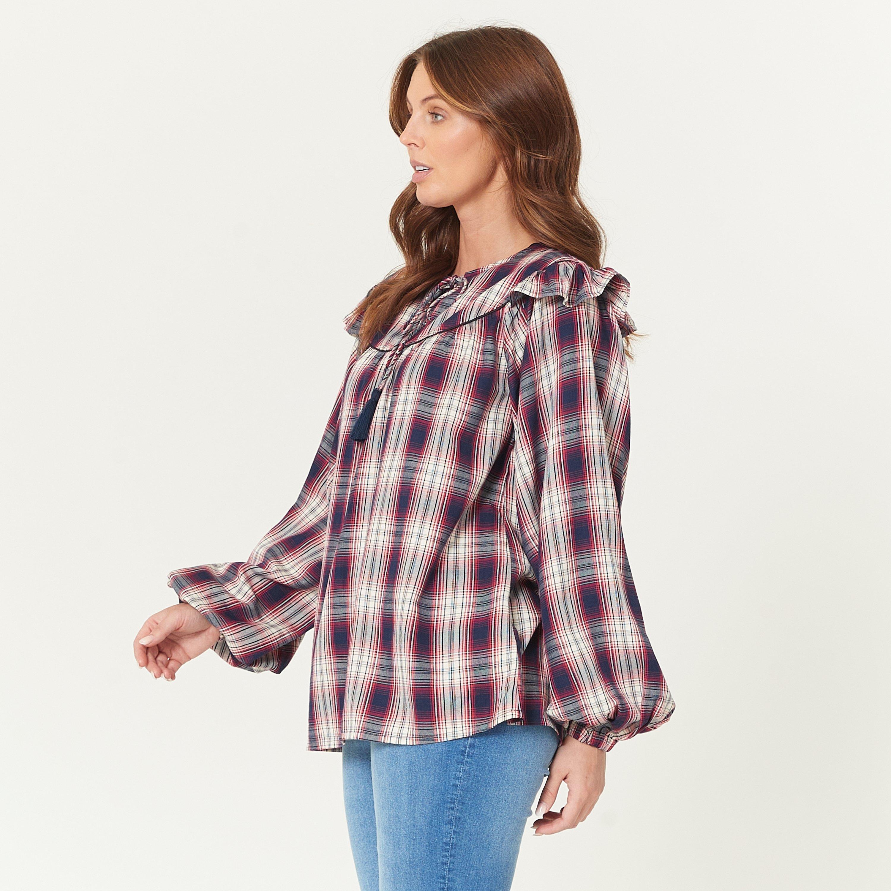 Be You Studio Check Smock Tunic