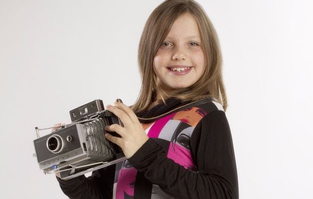 Kinder-Fotoshooting in Axams als Geschenkidee