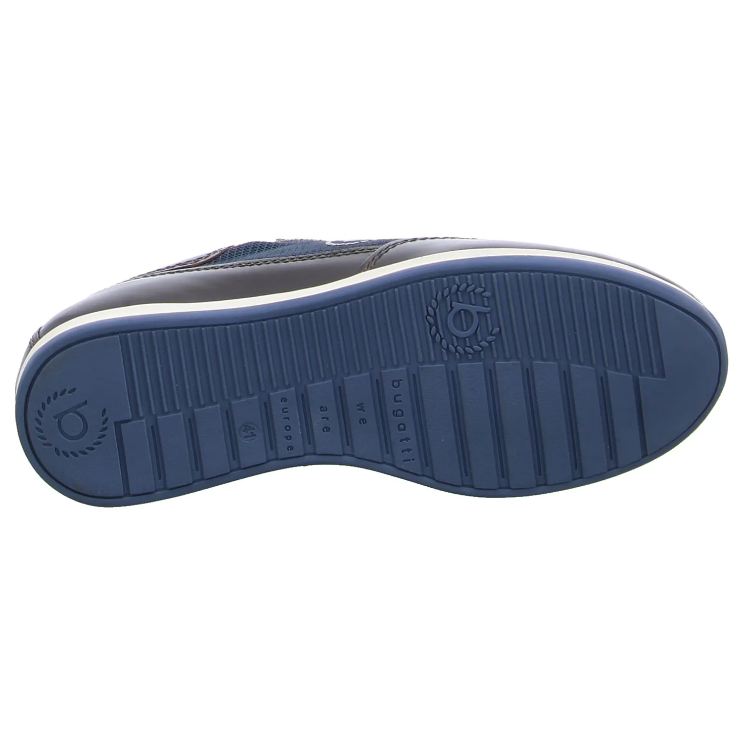 BUGATTI SHOES Halbschuhe Sneaker Braun Leder