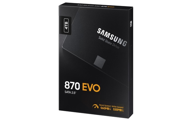 Samsung interne SSD »870 EVO 44683 SATA 4000« 4 TB