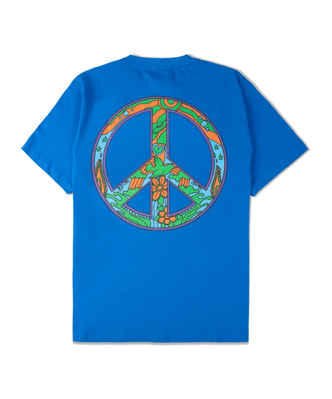 Market Hippie T-Shirt Blau
