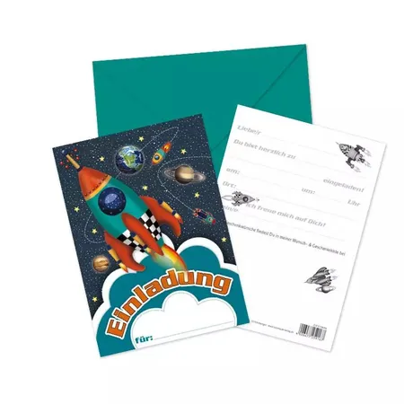 Lutz Mauder Geschenkekisten-Karte TapirElla Rakete