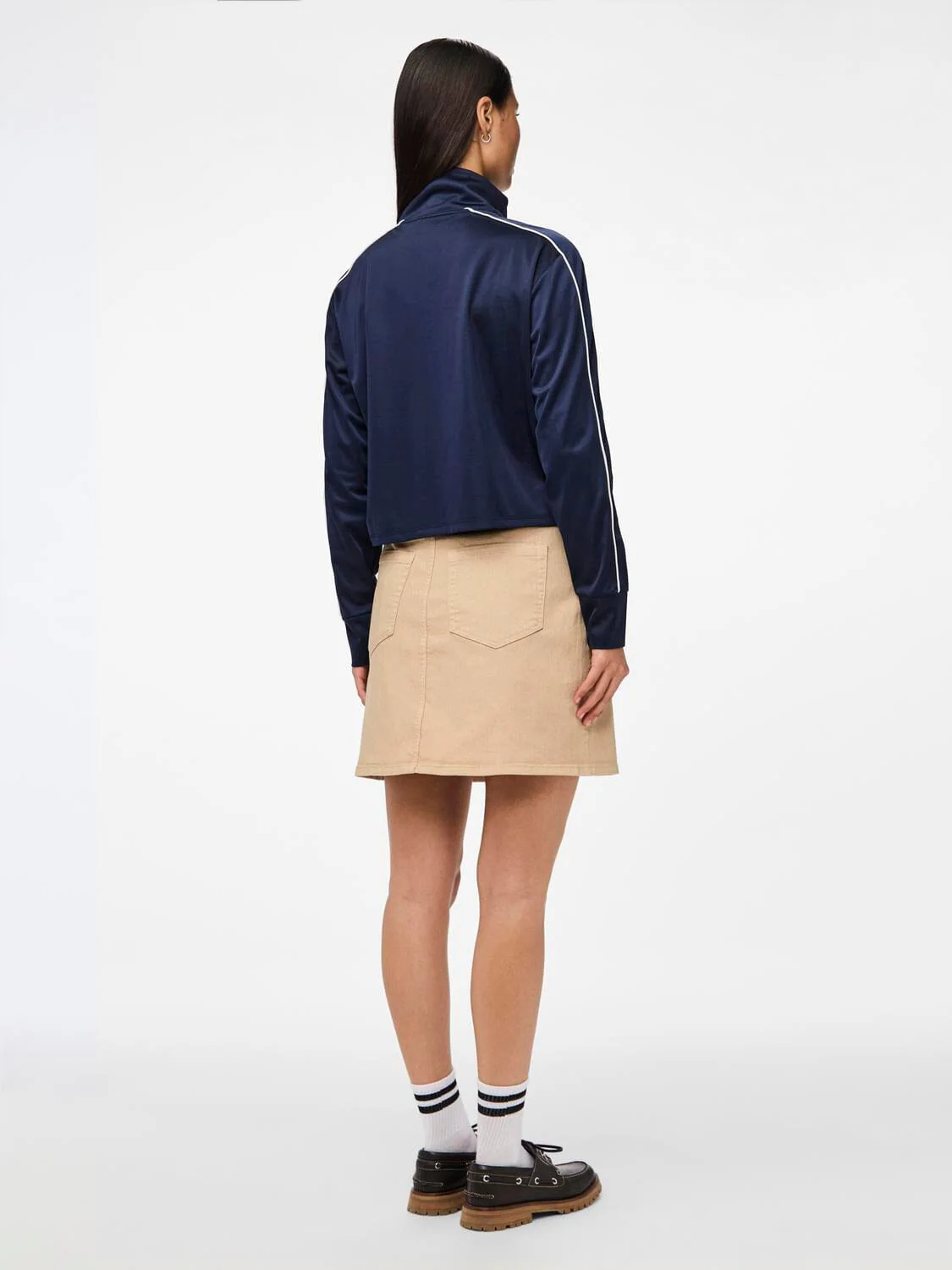 Pieces Pcgrace Ls Zip Jacket Jit 4739866 navy blazer