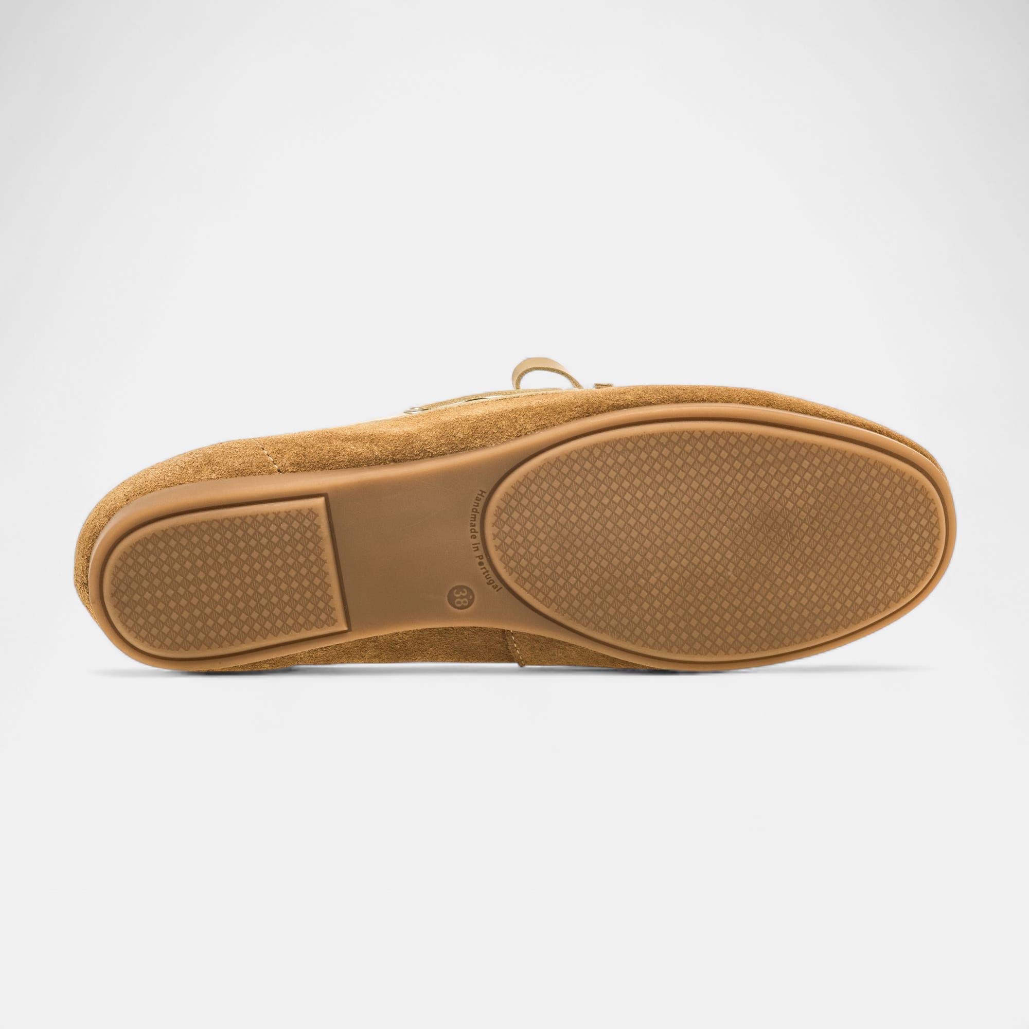 Mocassins Femme en cuir beige