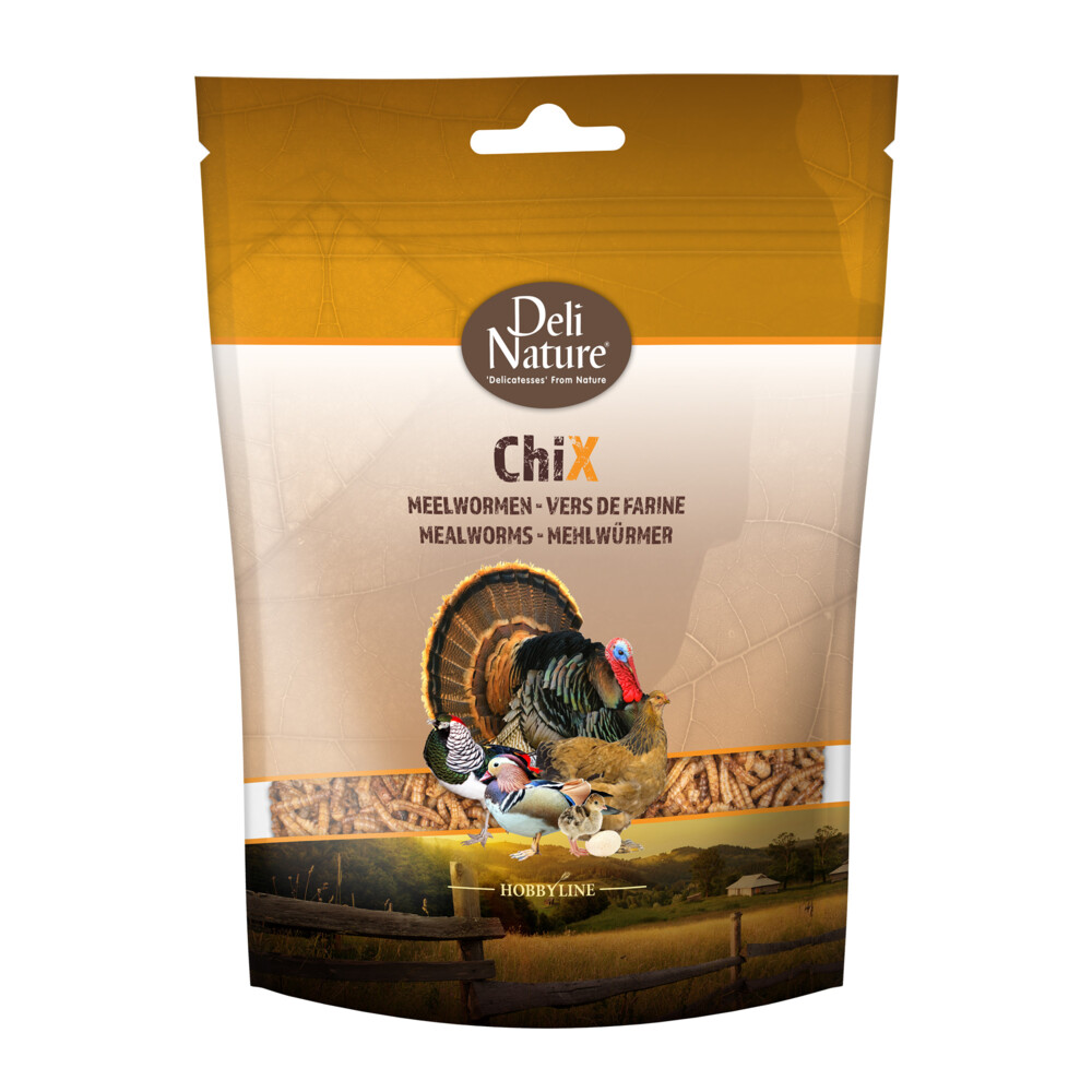 Deli Nature Chix Meelwormen200 gr