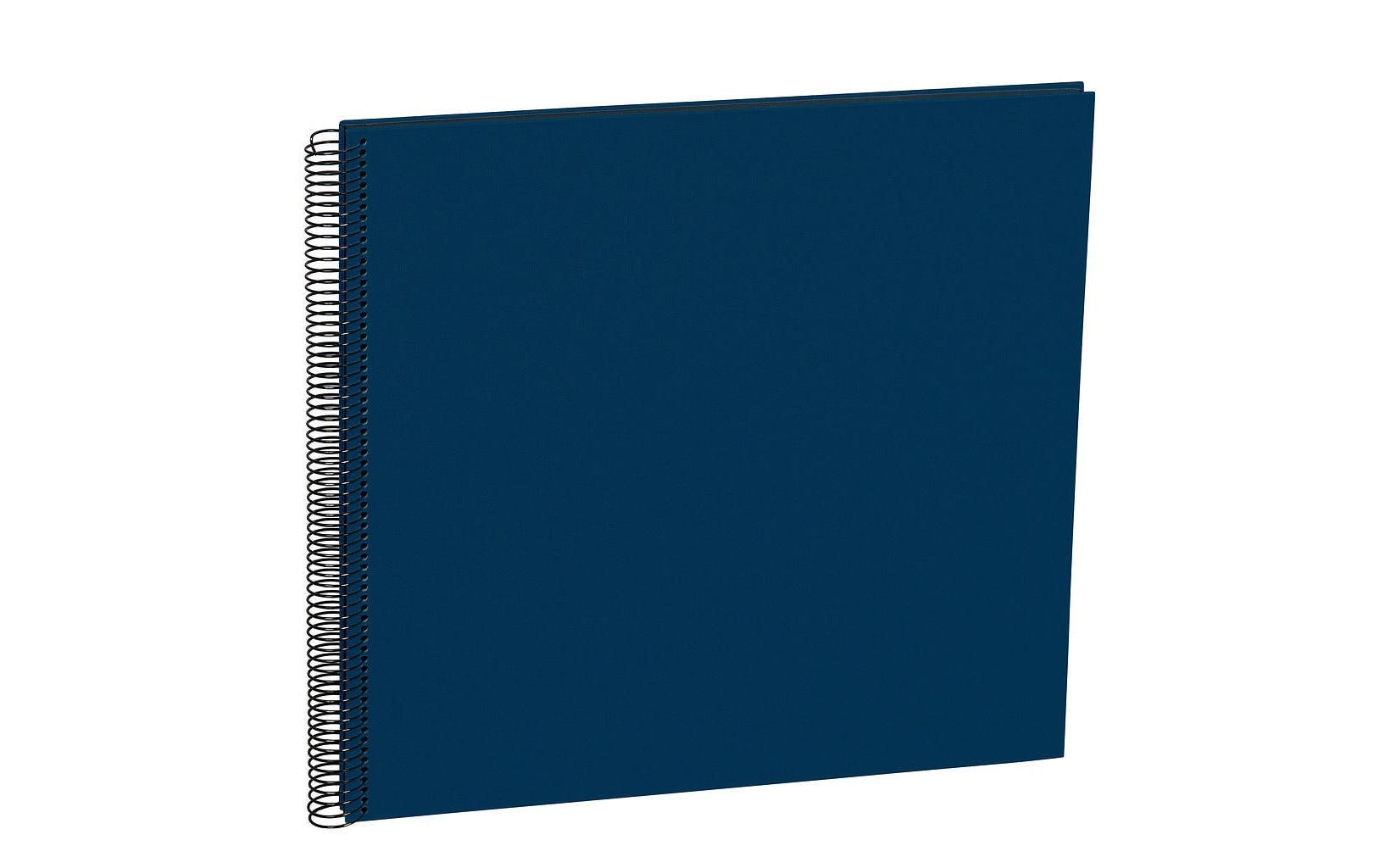 Fotoalbum 34.5 x 33.2 cm Marineblau, 50 schwarze SeitenAlbum für Ihre schönsten Fotos und Erinnerungen