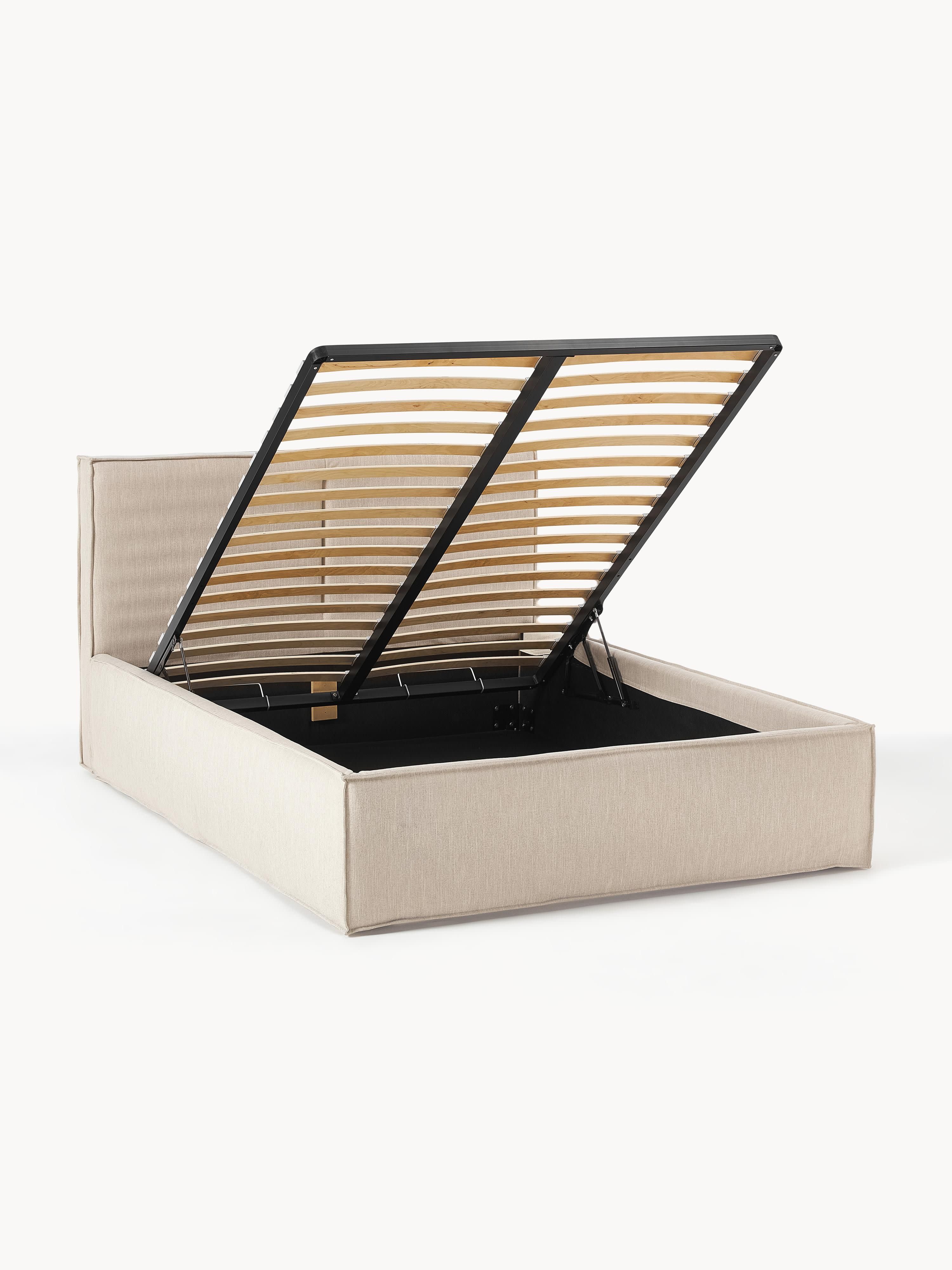 Gestoffeerd bed Dream met opbergruimte