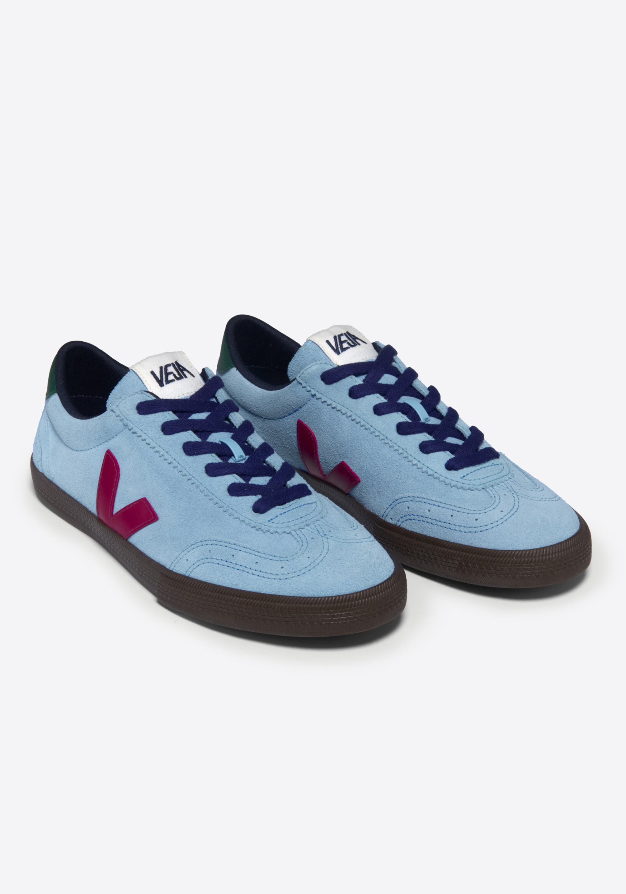 Veja Sneaker Volley Suede Aqua Marsala Eagle