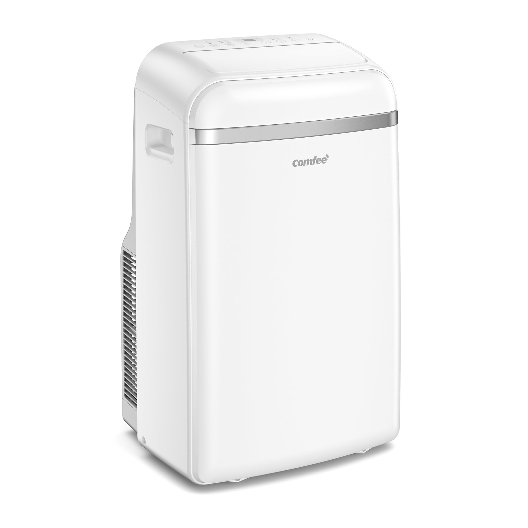 COMFEE' Climatiseur Mobile 12000 BTU/H 3,5 kW, 3 Modes, Fonction Follow Me, Télécommande, pour grandes pièces de 43㎡/117m³, Kit d'évacution inclus, Ré