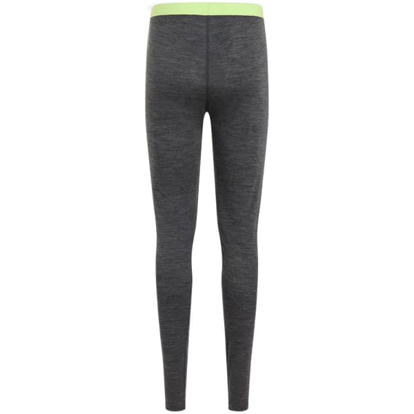 Collant thermique ODLO NATURAL PERFORMANCE PW 150 BL BOTTOM LONG DARK GREY MELANGE/SHARP GREEN
