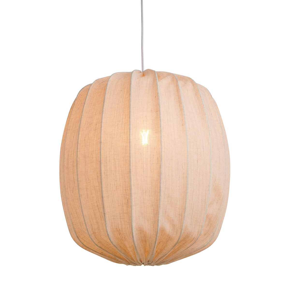 Prisma Linen Natural taklampe, 45 cm