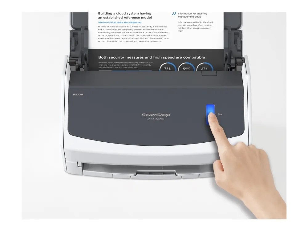 FUJITSU ScanSnap iX1600 40ppm/80ipm A4 Duplex
