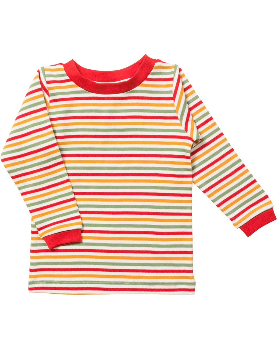 Langarmshirt RAINBOW STRIPED in bunt