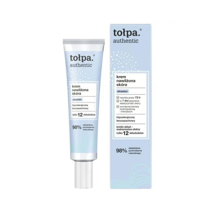 Tołpa Authentic Gezichtscrème gehydrateerde huid 40 ml
