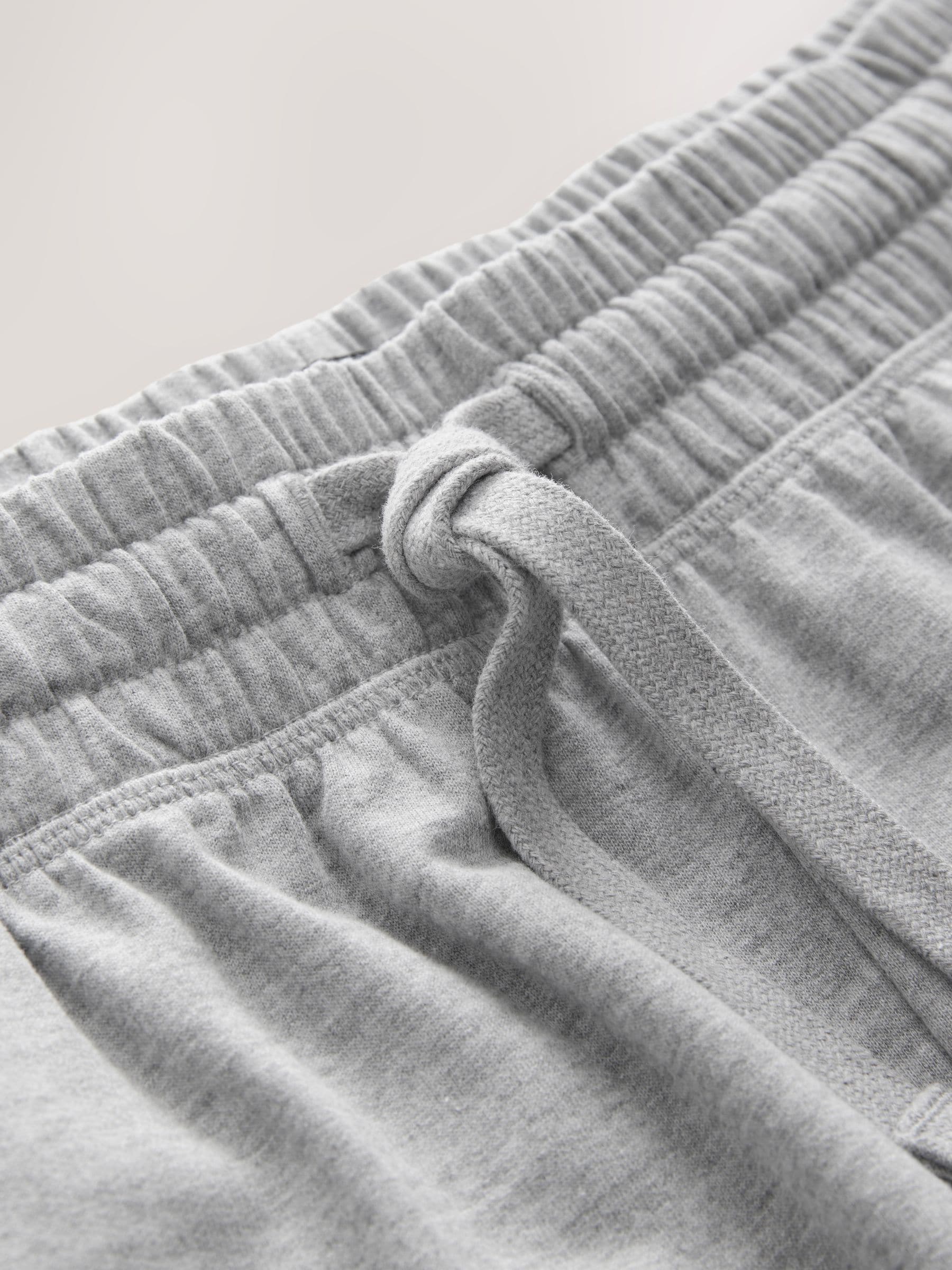 Grijs gemêleerd - Open - Dunne joggingbroek