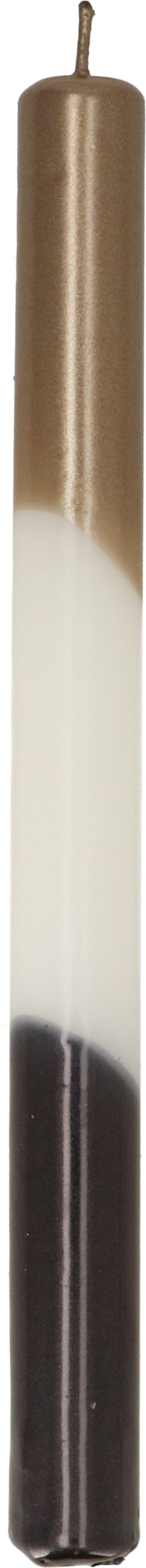 dinerkaars Duo Dip bruin / zwart 8 uur D 2 H 25 cm
