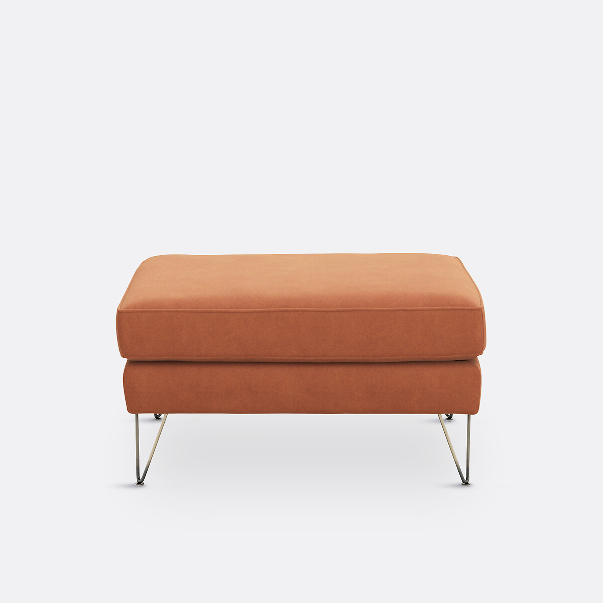 LA REDOUTE INTERIORS<br>Puffe em veludo, Topim