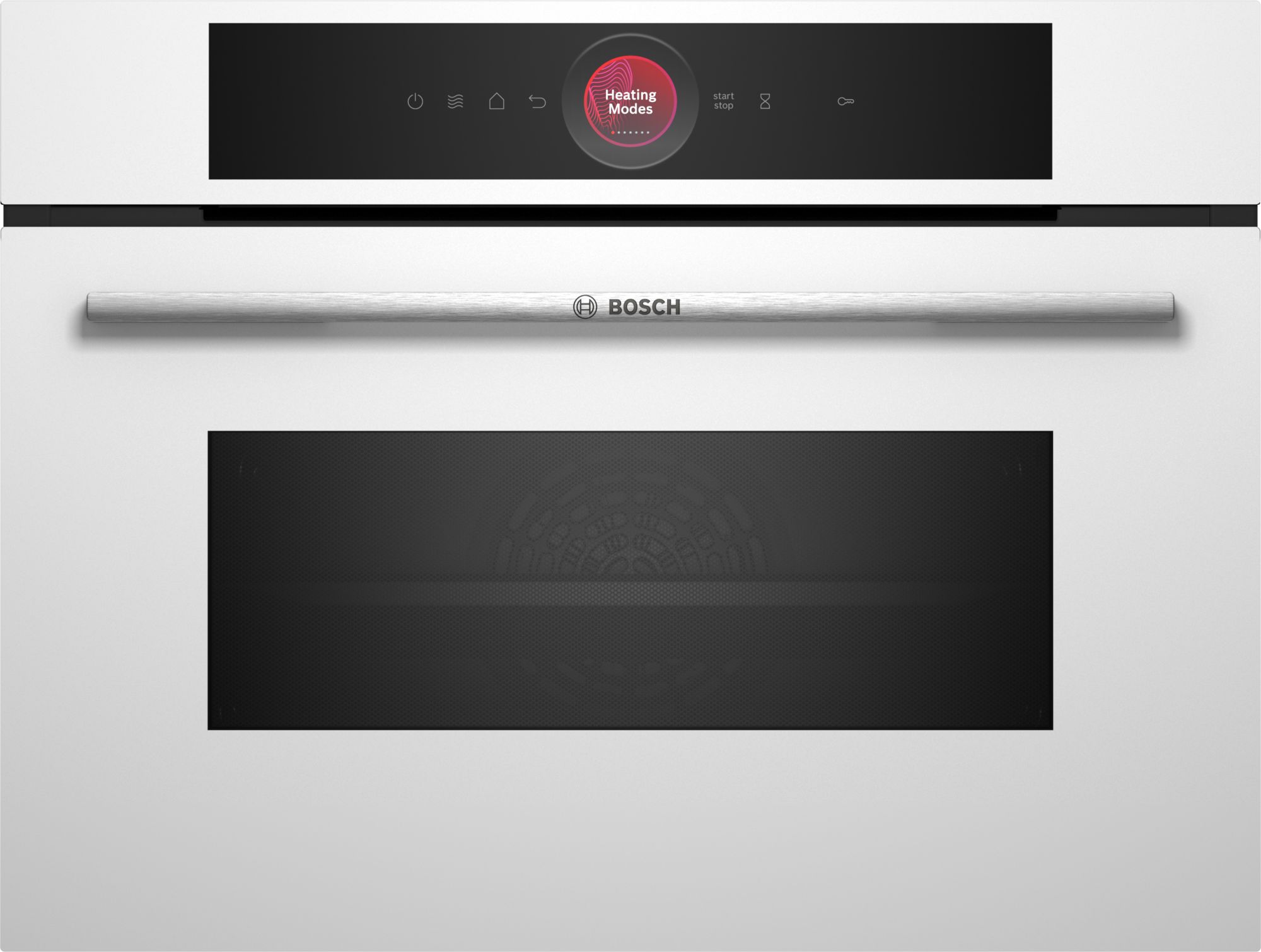 Forno compacto Série 8 com micro-ondas 60 x 45 cm Branco CMG7241W1