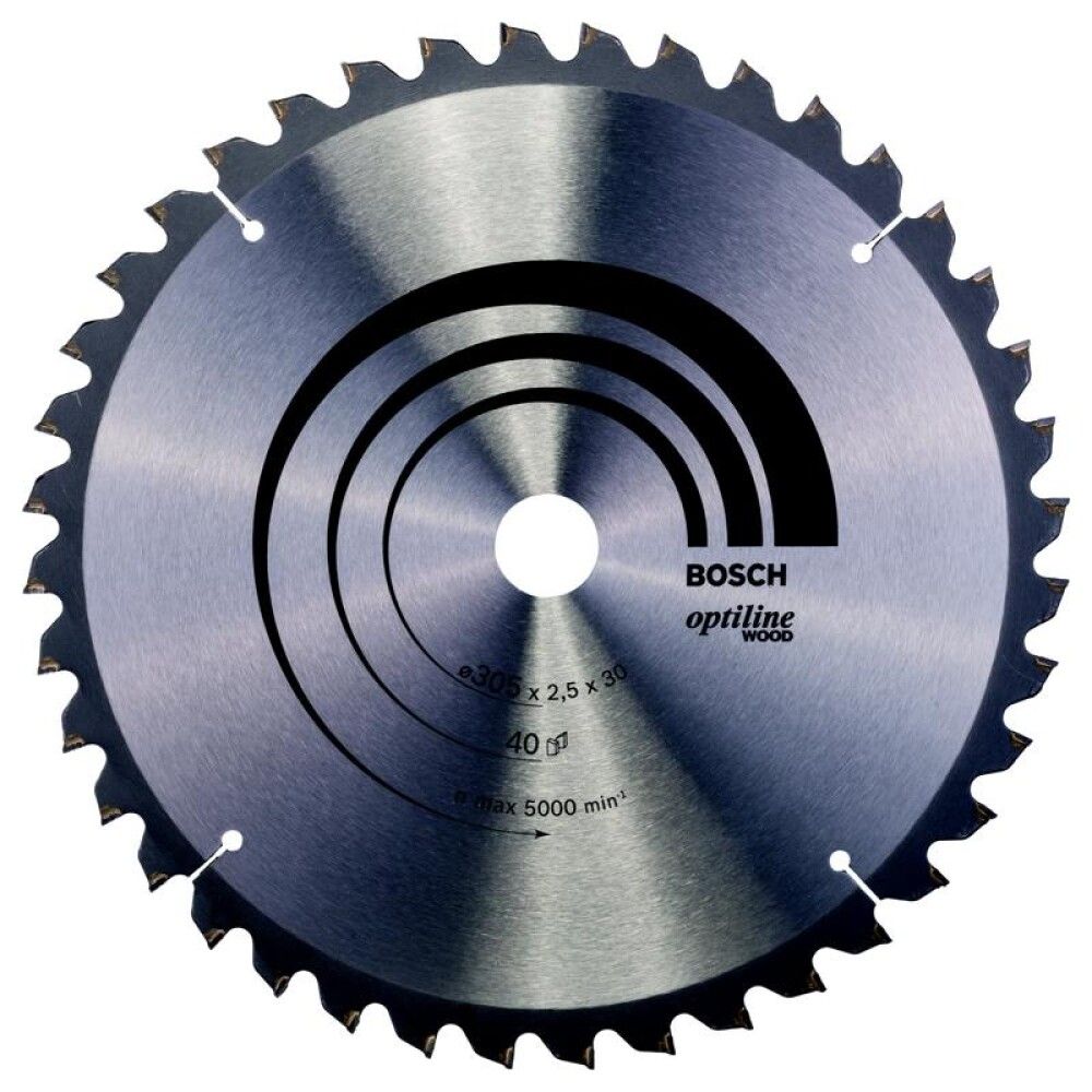 SIRKELSAGBLAD BOSCH305X30MM 40T BOSCH WOOD -5GR