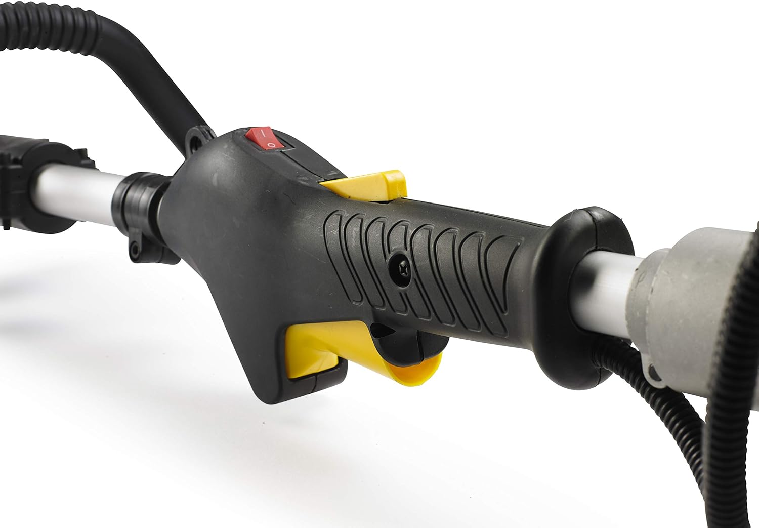 TEXAS Gartenpflegeset BCU43M 4-in-1 Benzin Hochentaster Hochheckenschere Teleskop Kettensäge Astschere Motorsense Freischneider Rasentrimmer | 2-Takt 52 CCM | 1250 Watt| bis 230 cm Länge