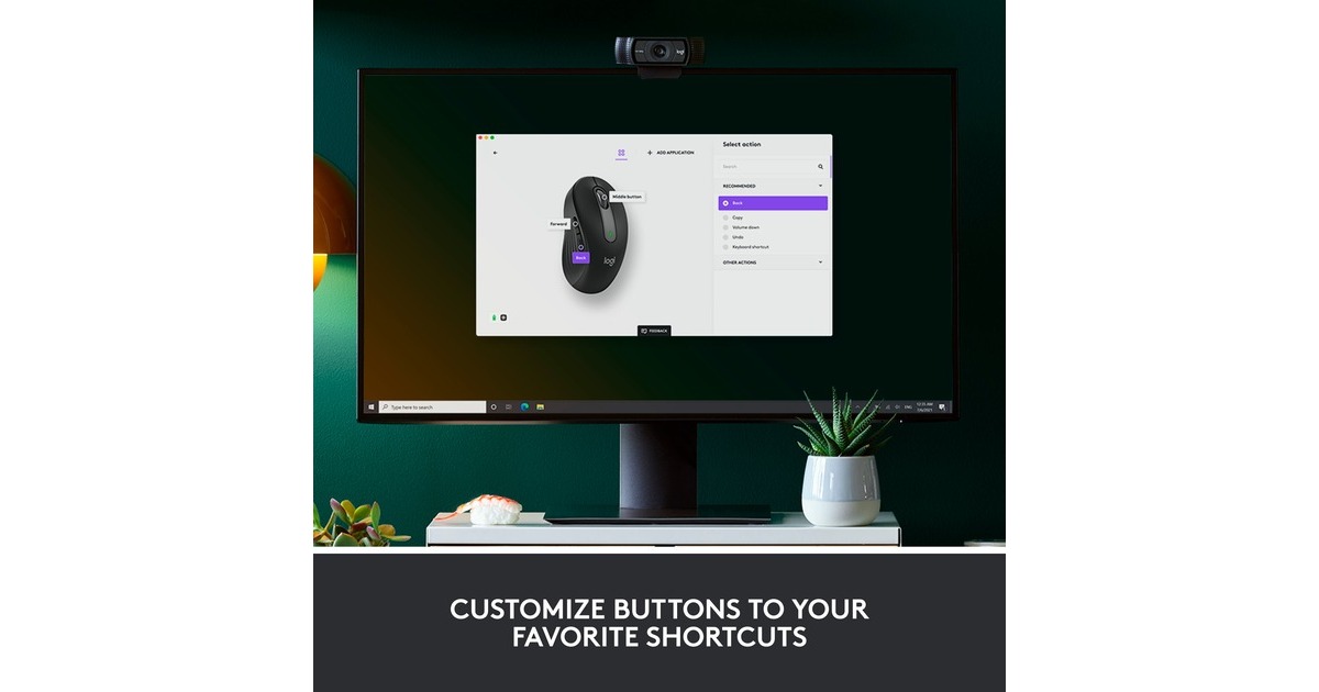 LogitechSignature M650 Large Full-Size Draadloze Muis  (Grafiet)