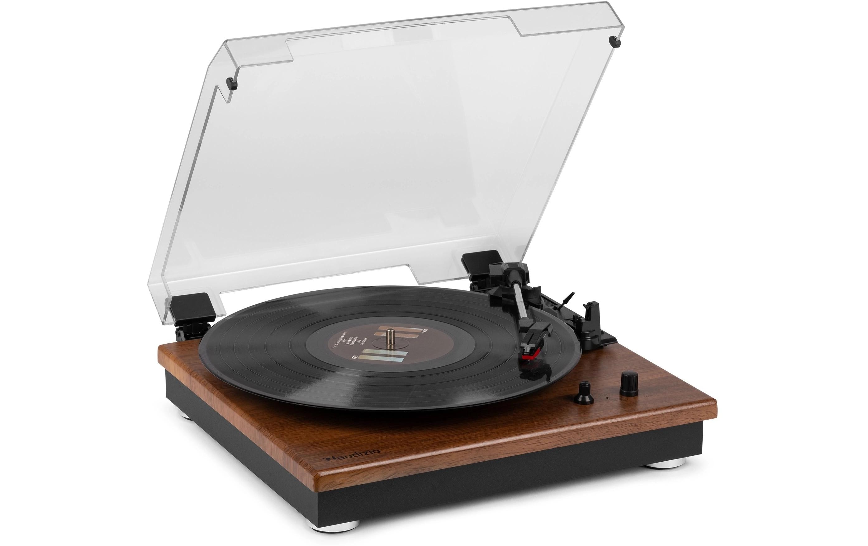 Plattenspieler mit Bluetooth RP112L DunkelbraunPlattenspieler mit Bluetooth-Streaming