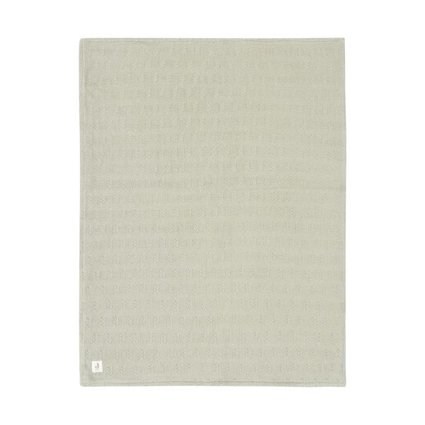 Jollein Grain Knit Wiegdeken - Velvet - Olive Green