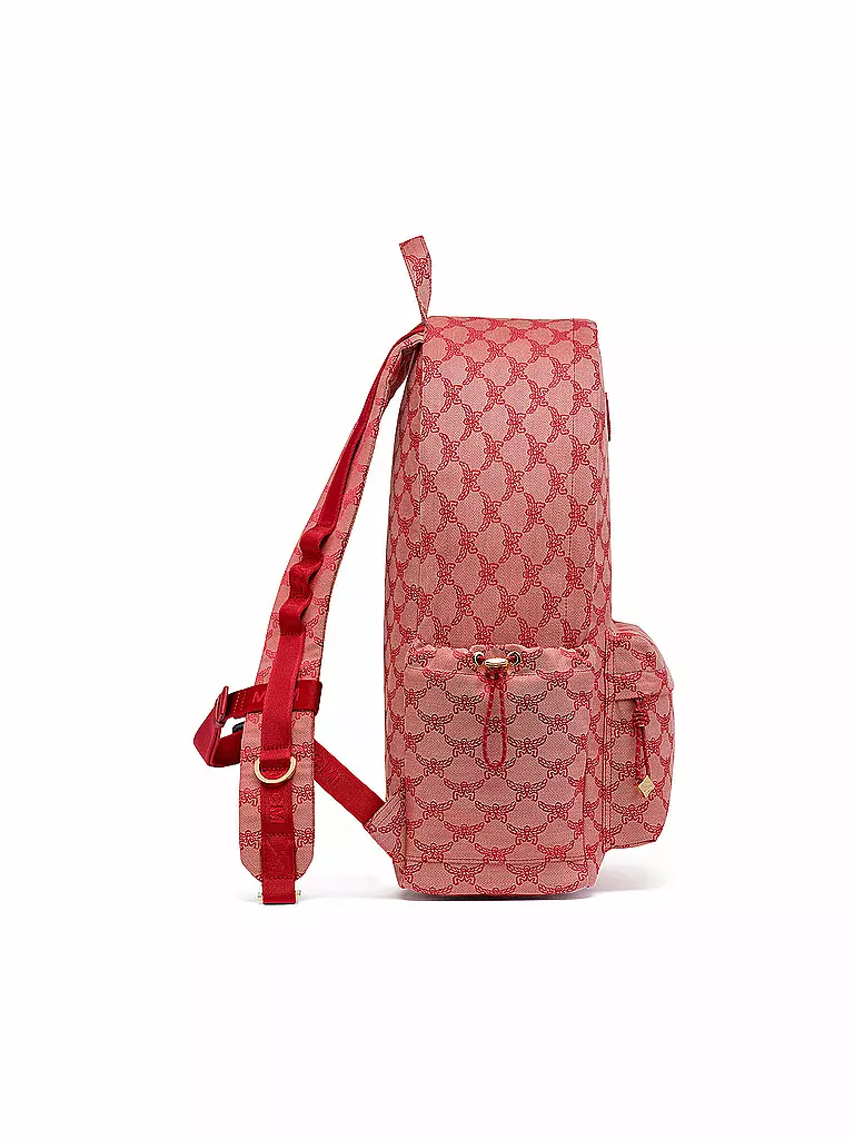 MCM Rucksack LAURETOS VALENTINE Medium rot
