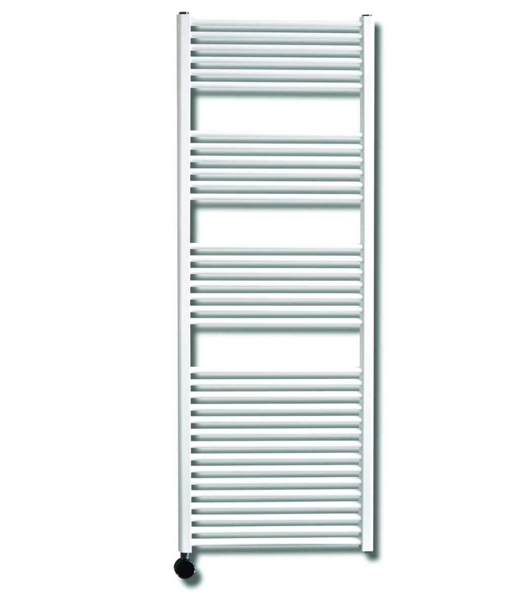 Sanicare elektrische design radiator 60x172cm wit met thermostaat links chroom
